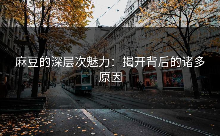 麻豆的深层次魅力：揭开背后的诸多原因  第1张