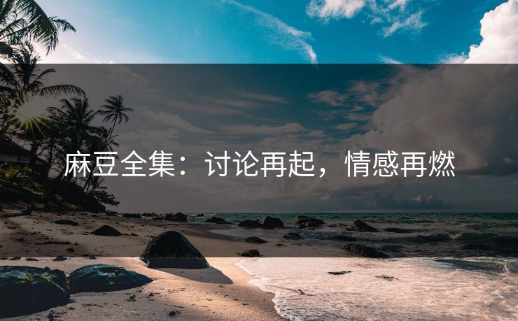 麻豆全集：讨论再起，情感再燃  第1张